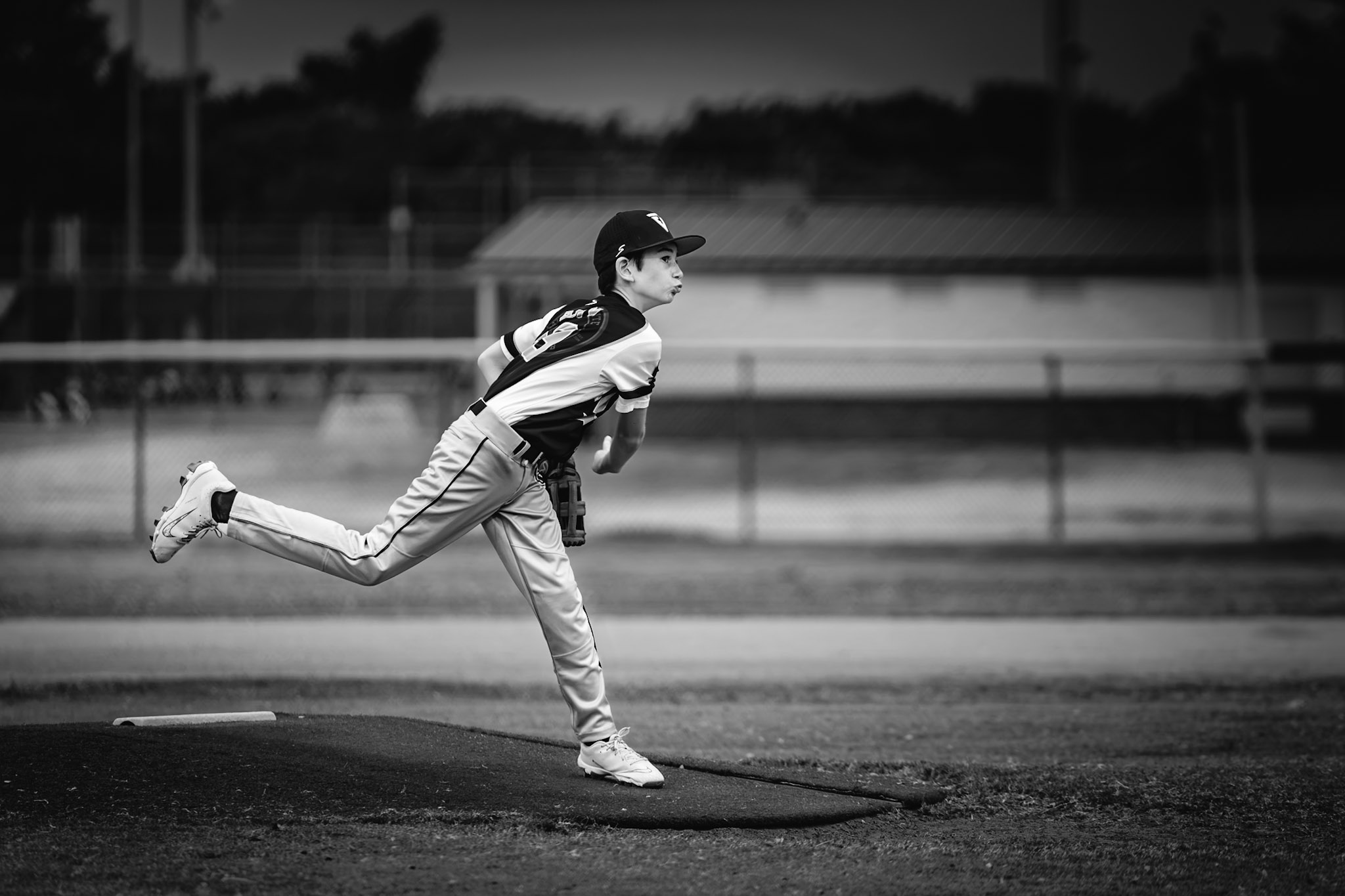 Exit Velo Elite game action against the Flying Chanclas