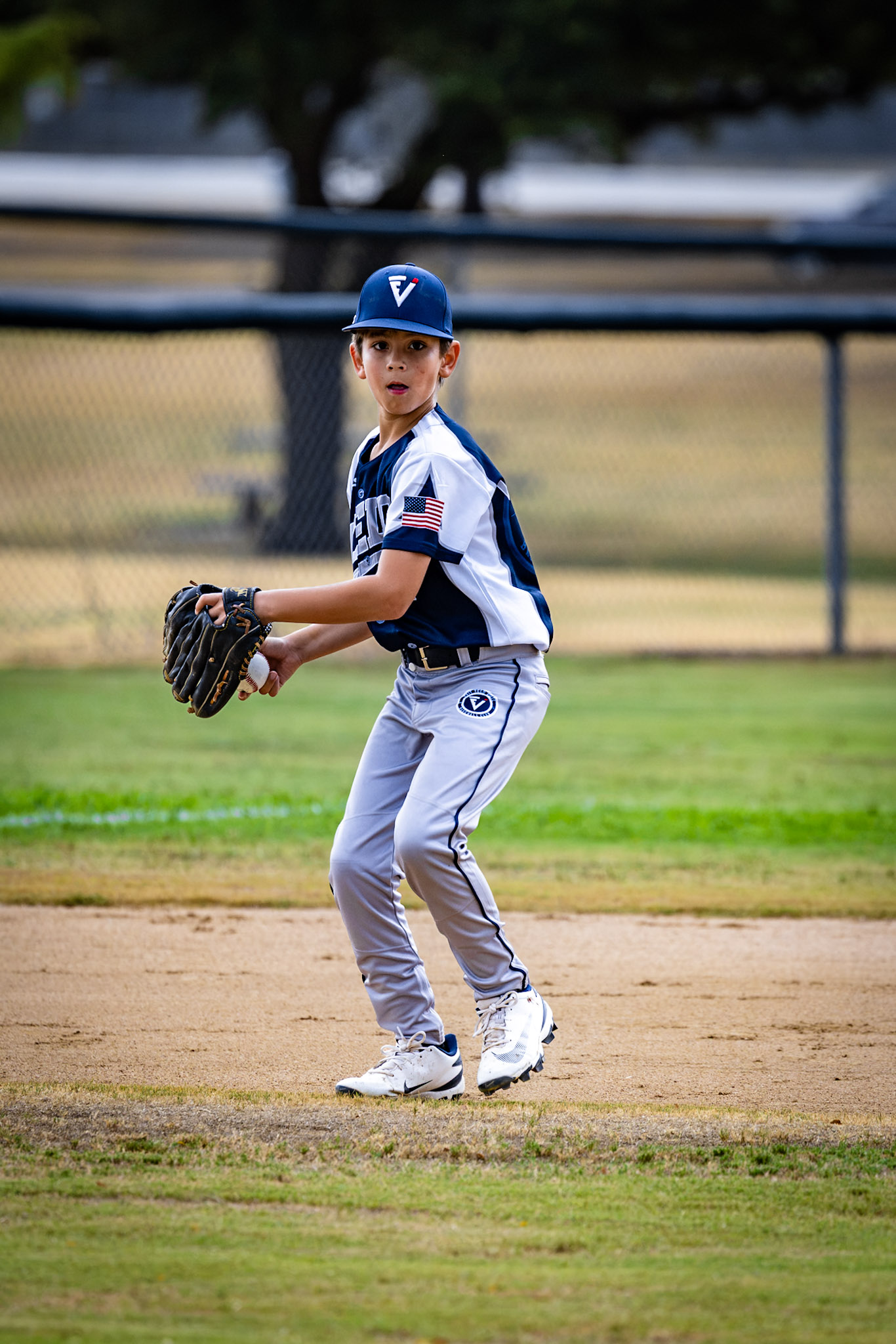 Exit Velo Elite game action against the Flying Chanclas