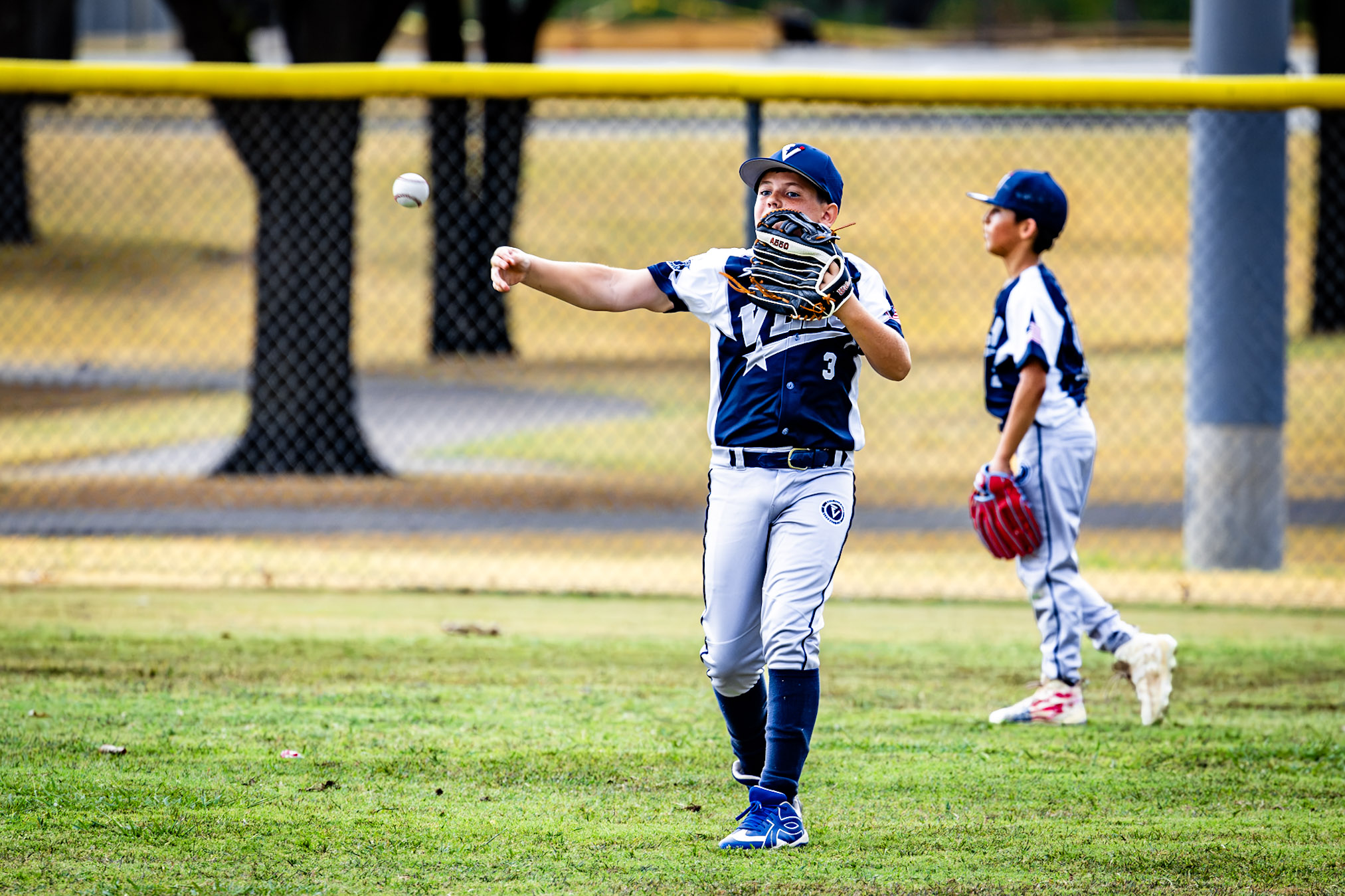 Exit Velo Elite game action against the Flying Chanclas
