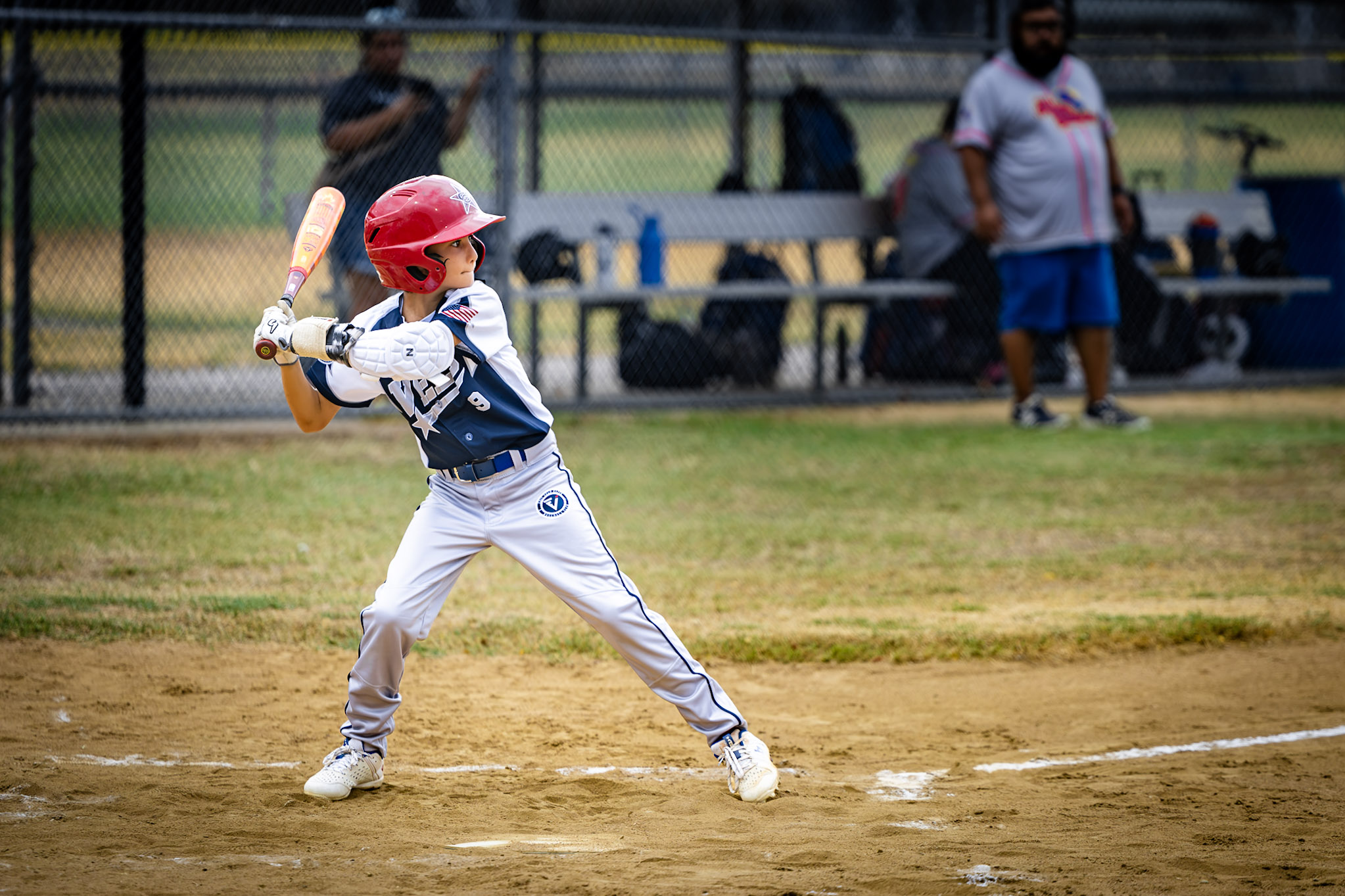 Exit Velo Elite game action against the Flying Chanclas