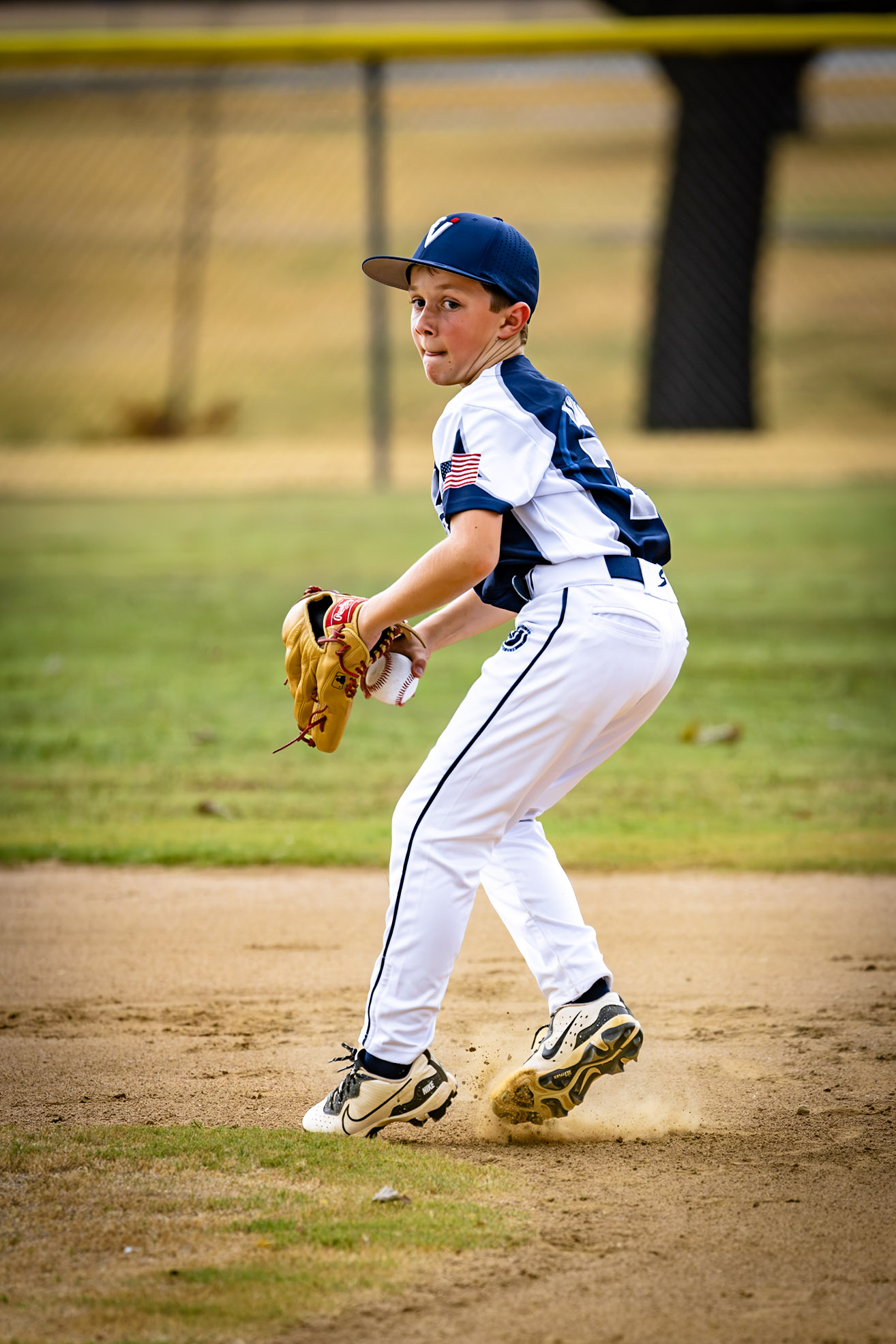 Exit Velo Elite game action against the Flying Chanclas