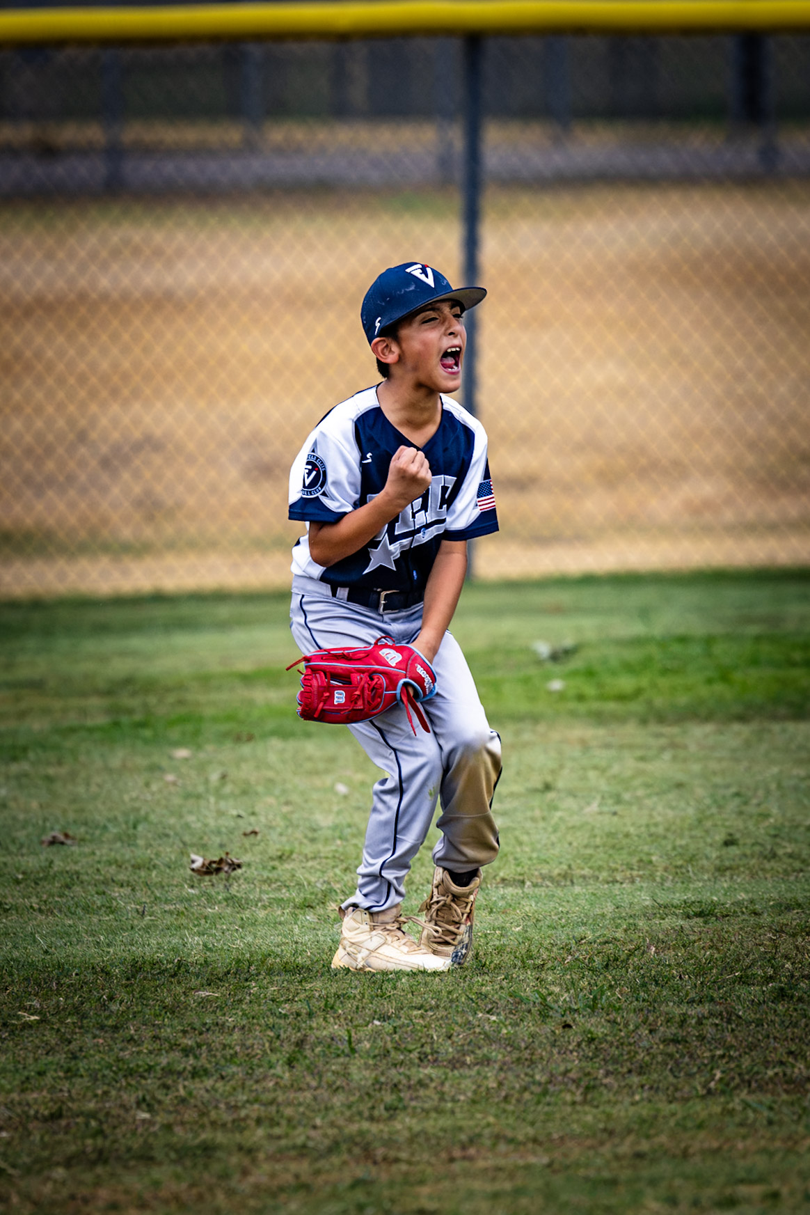 Exit Velo Elite game action against the Flying Chanclas