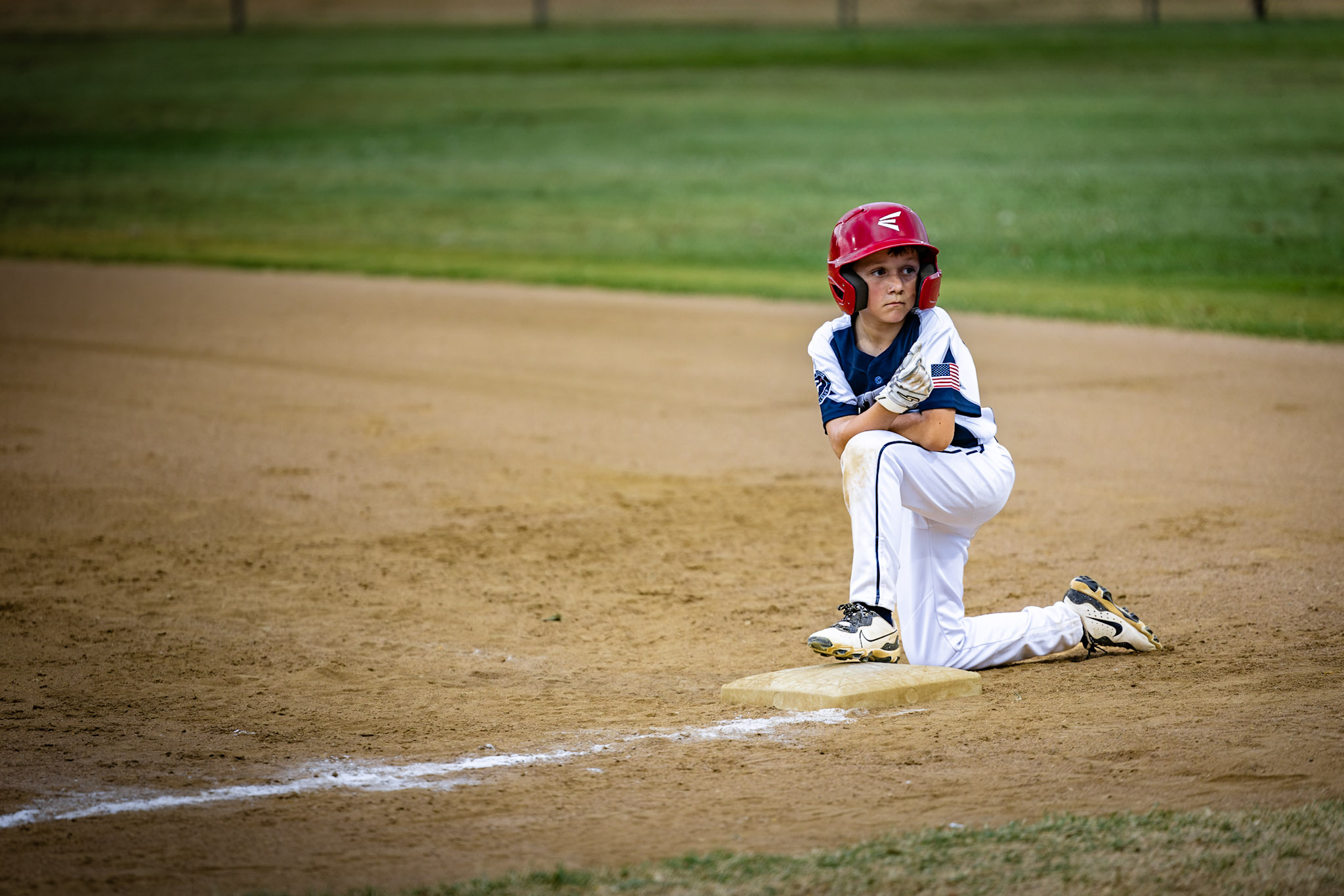 Exit Velo Elite game action against the Flying Chanclas