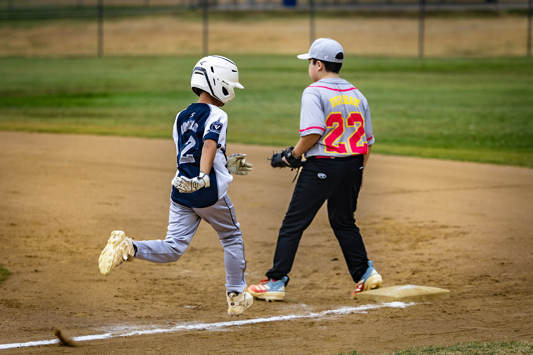 Exit Velo Elite game action against the Flying Chanclas