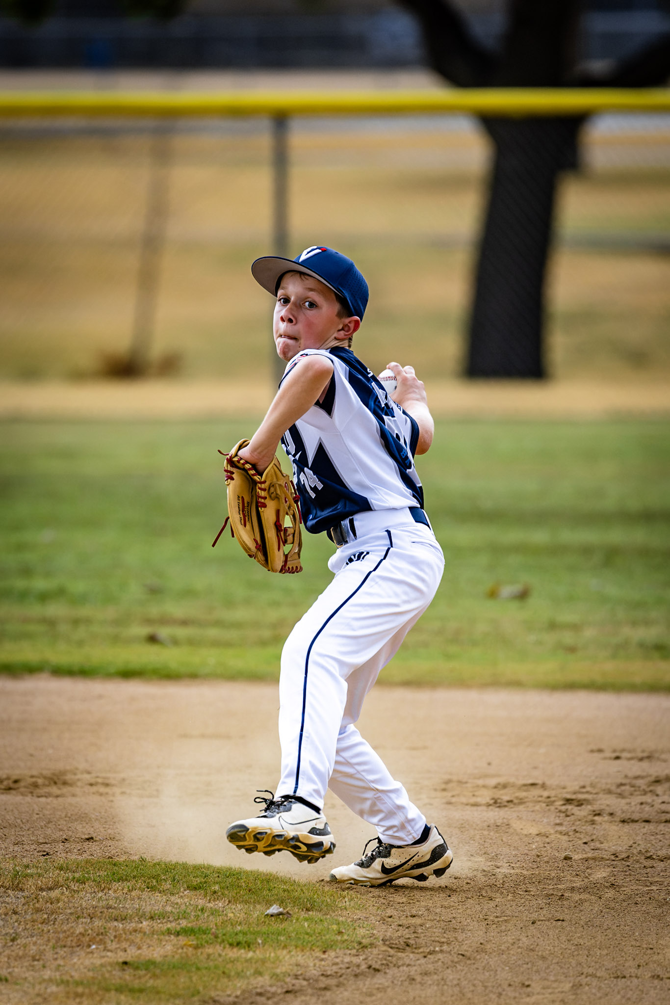 Exit Velo Elite game action against the Flying Chanclas