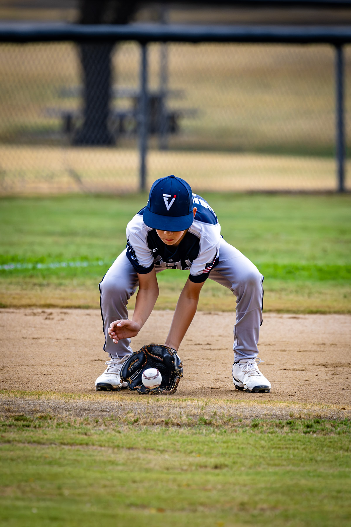 Exit Velo Elite game action against the Flying Chanclas