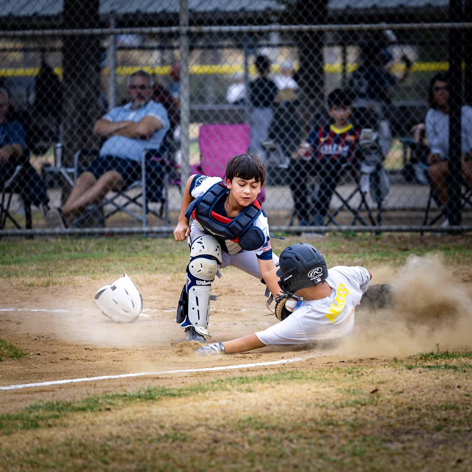 Exit Velo Elite game action against the Flying Chanclas