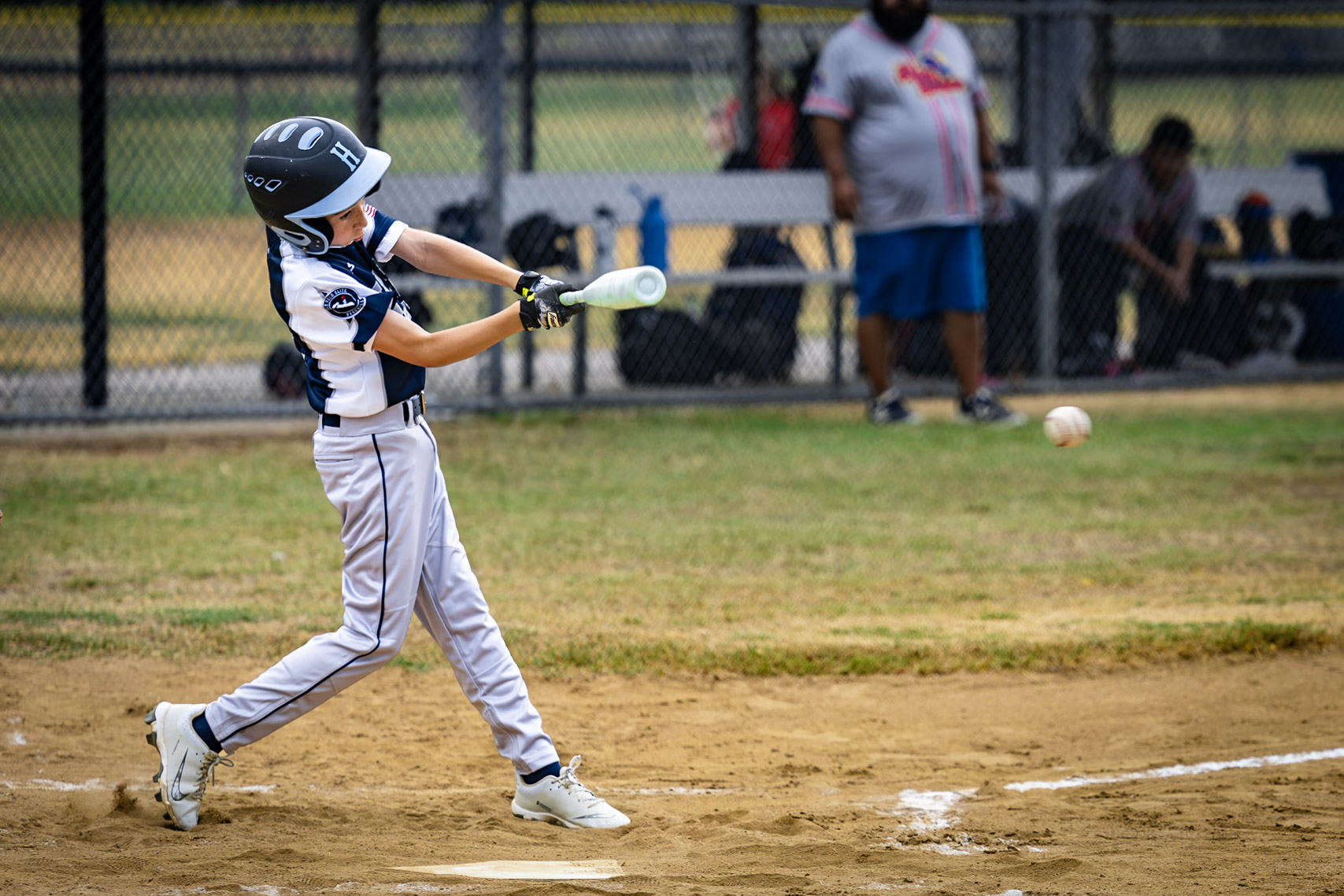 Exit Velo Elite game action against the Flying Chanclas