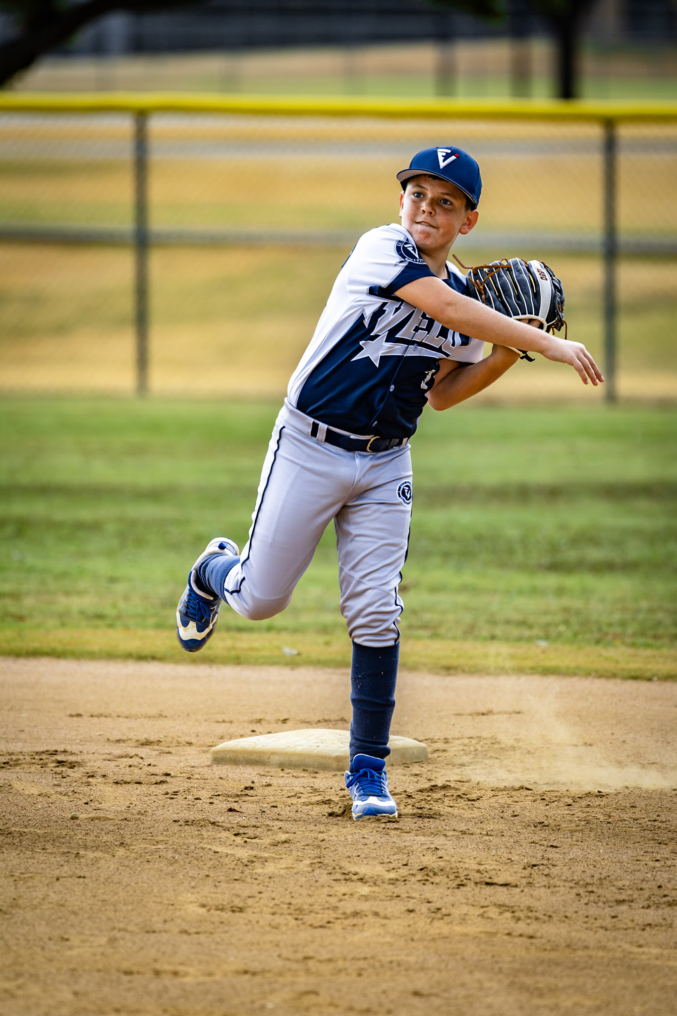 Exit Velo Elite game action against the Flying Chanclas