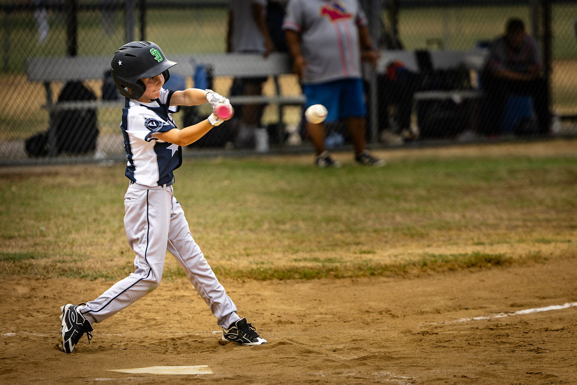 Exit Velo Elite game action against the Flying Chanclas