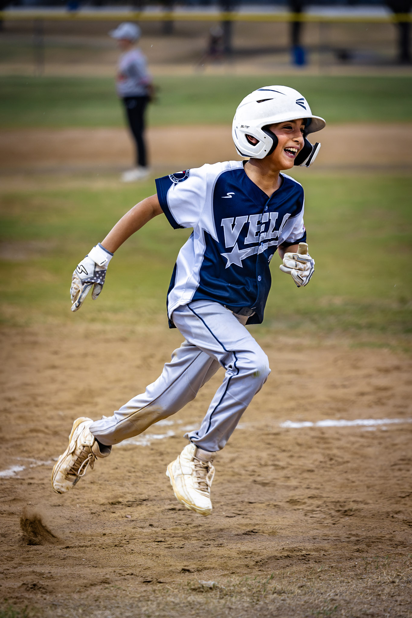 Exit Velo Elite game action against the Flying Chanclas