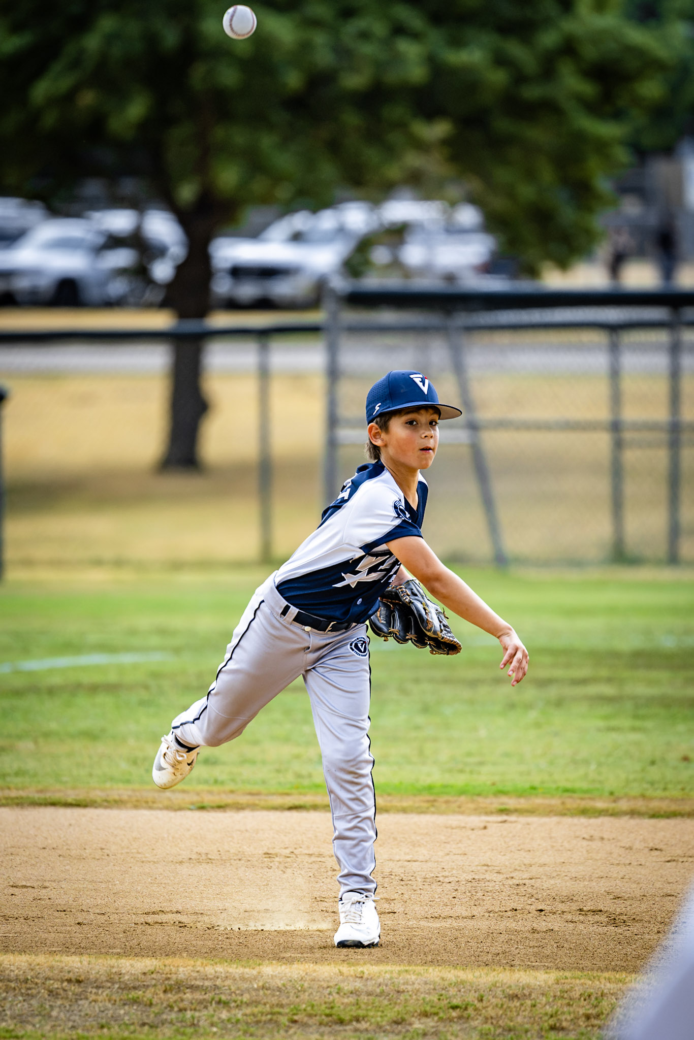 Exit Velo Elite game action against the Flying Chanclas