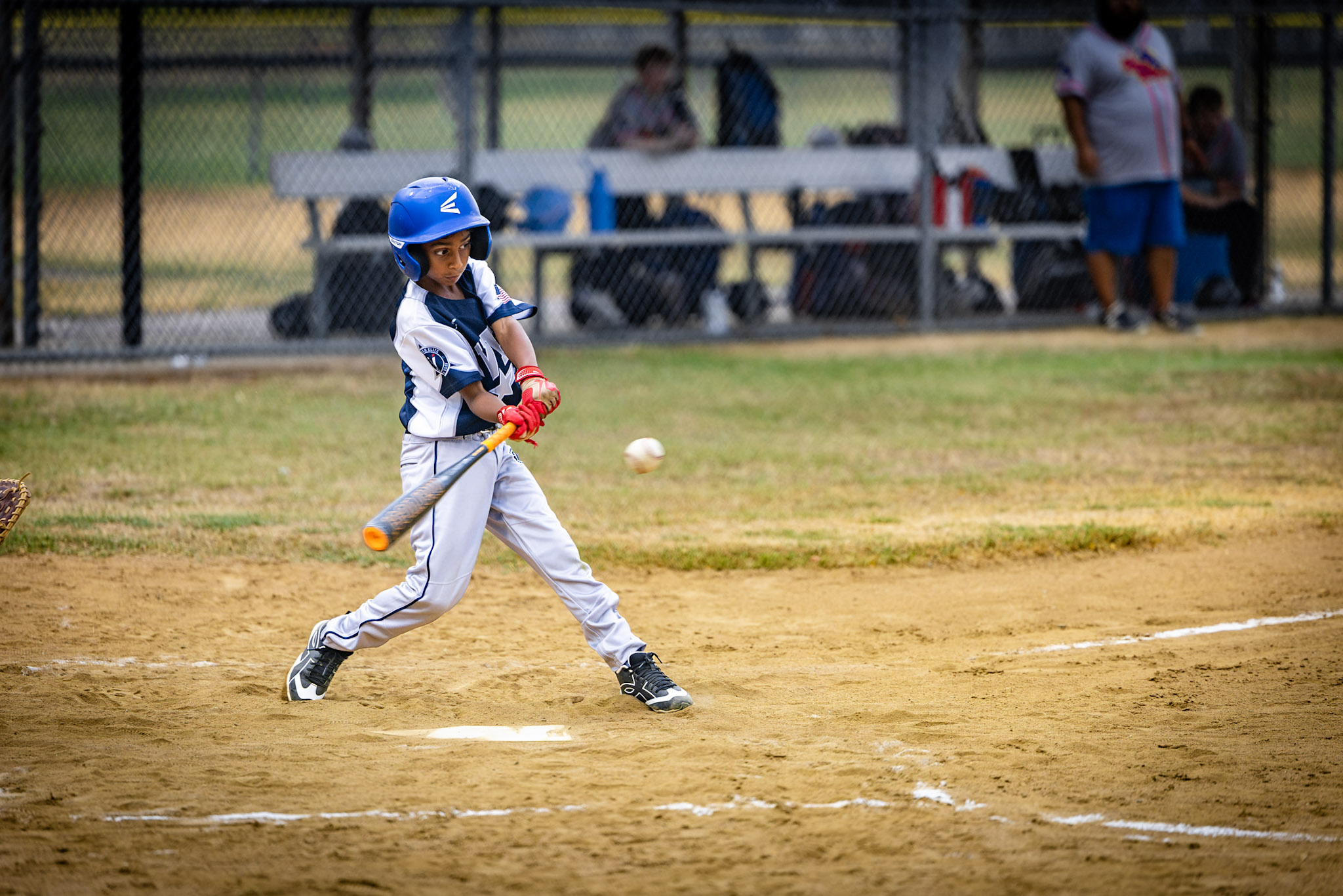 Exit Velo Elite game action against the Flying Chanclas