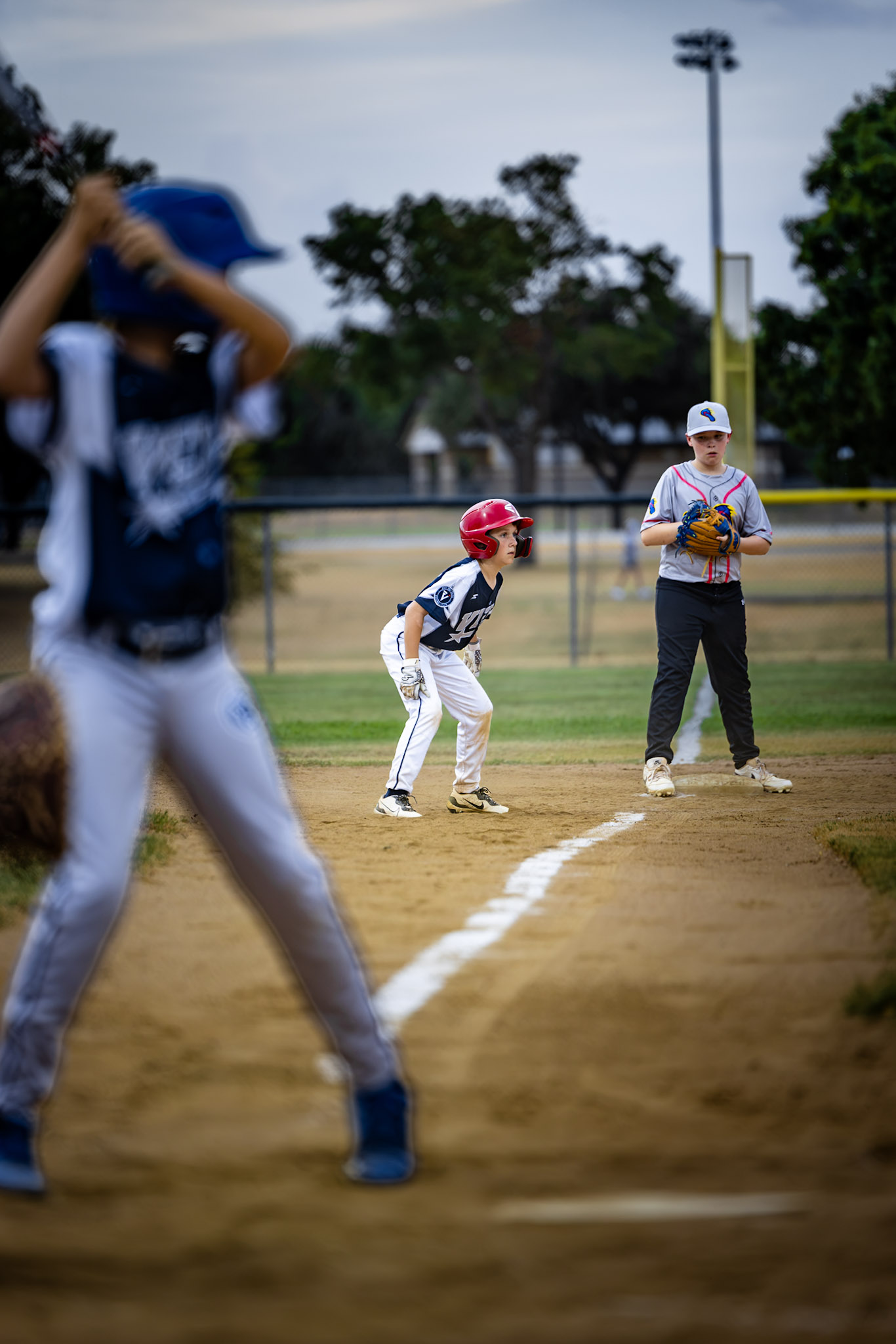 Exit Velo Elite game action against the Flying Chanclas