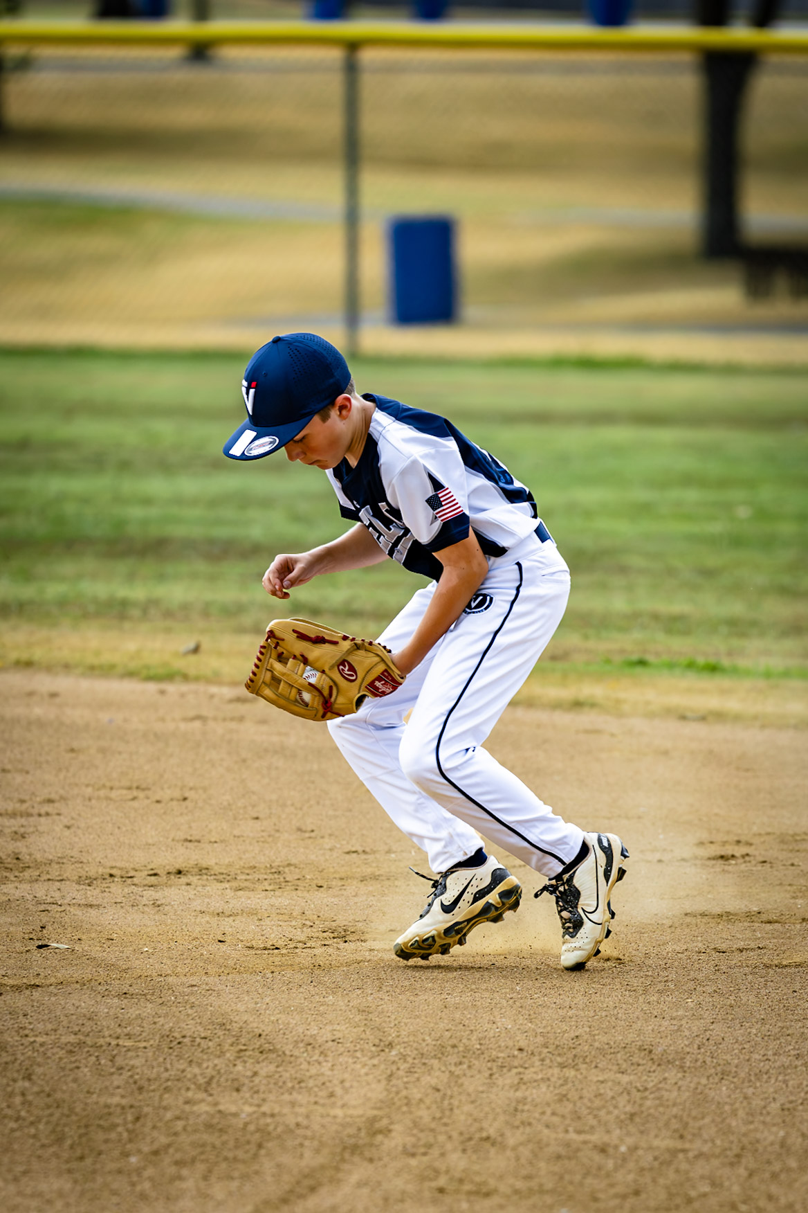 Exit Velo Elite game action against the Flying Chanclas