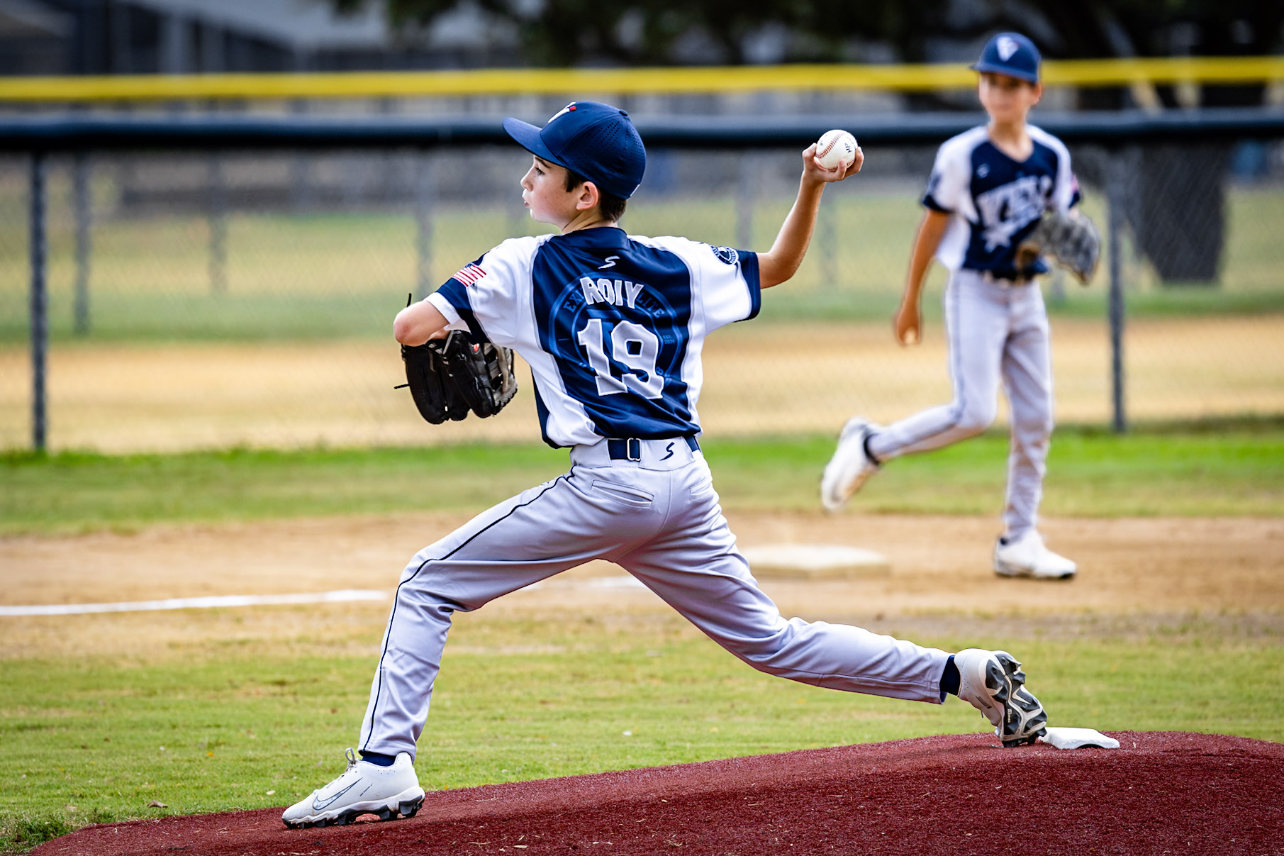Exit Velo Elite game action against the Flying Chanclas